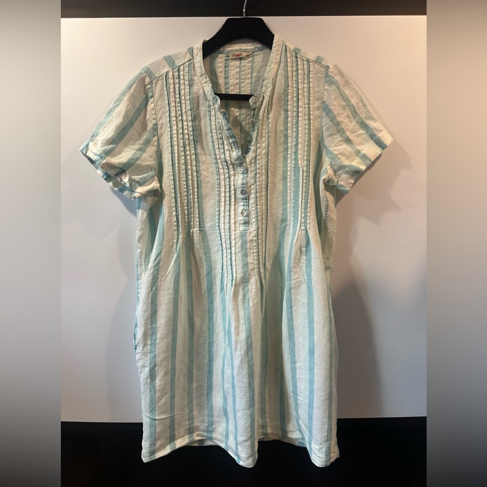 Faherty Gemina linen Dress